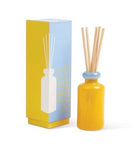 STACK 3.2FL OZ./94ML GLASS DIFFUSER YELLOW AND BLUE - ZESTY LEMON - home fragrance
