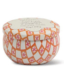 Tulip Printed Tin Candle - Cactus Flower