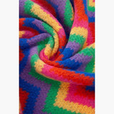 Multi Colour Zig-Zag Heavyweight Scarf