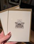 Just A Wee Note, 5 Pack of Greeting Cards
