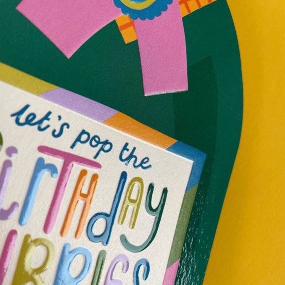 Let’s Pop The Birthday Bubbles Card