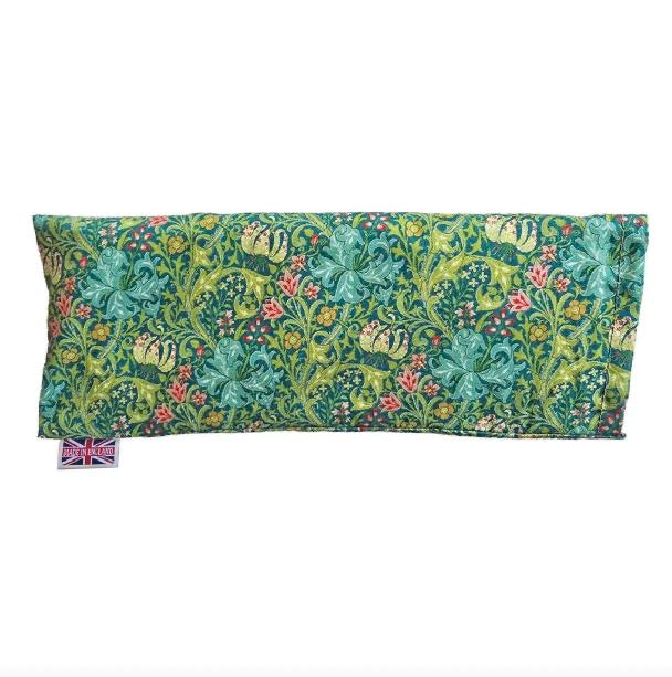 Eye Pillow - William Morris Golden Lily Green