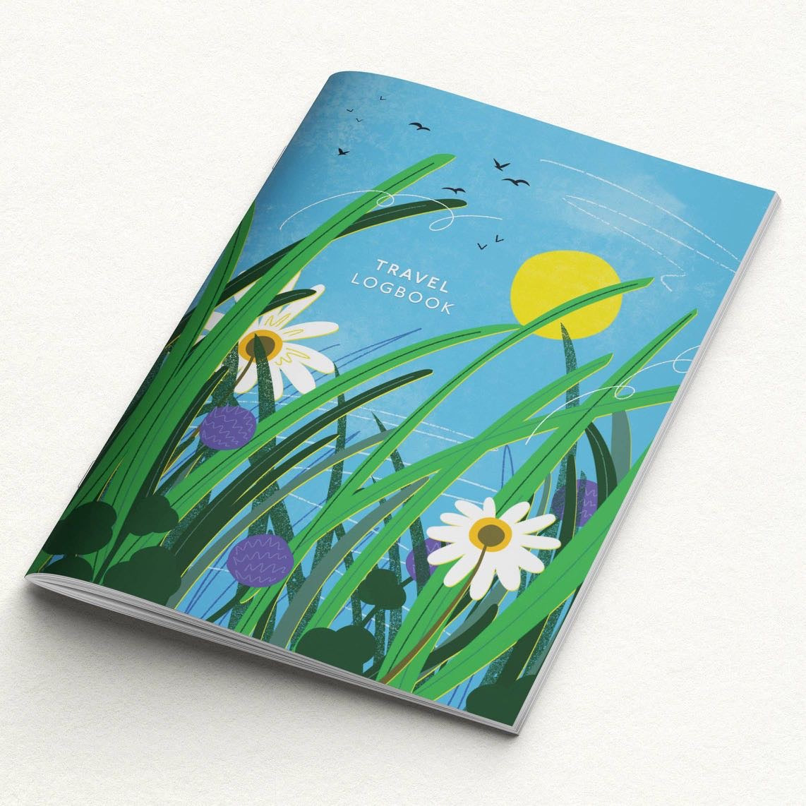 Travel Logbook by Onneke – Illustrated Journal Gift for Travellers