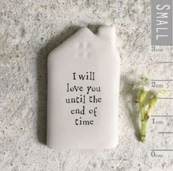 Tiny House Token (Love Until The End Of Time) - East Of India