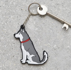 Husky keyring