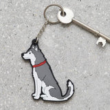 Husky keyring