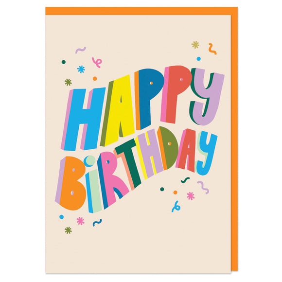 Happy Birthday Greeting Card