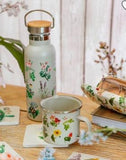 Vintage Flowers Metal Water Bottle - Sass & Belle