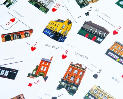 Belfast Pubs Playing Cards by Cowfield Design | Belfast Gift