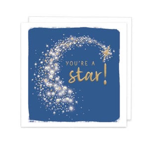 You're a star - Shooting Star card