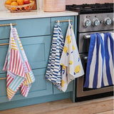 Dock & Bay Tea Towels - Stripes or Lemons (75 x 45cm)