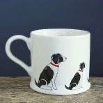Springer Spaniel (black & white) Mug - Sweet William Designs