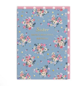 Sister Have A Beautiful Birthday Card - Cath Kidston