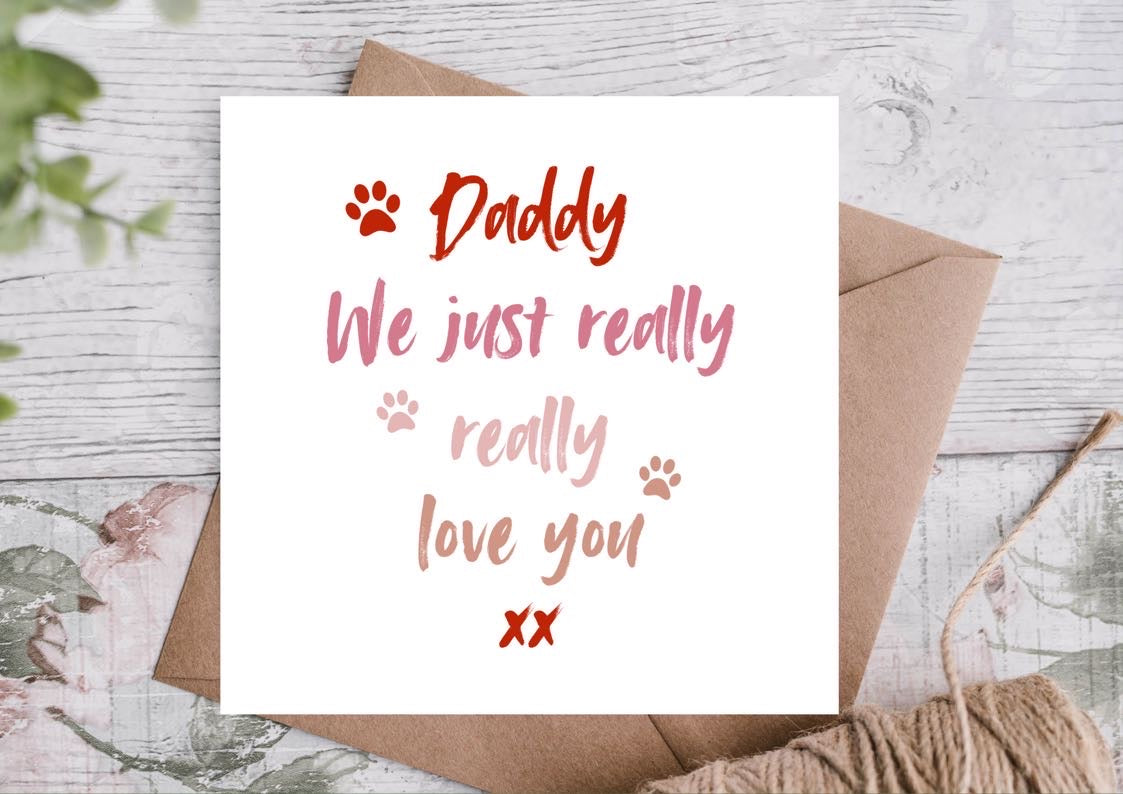 Father’s Day card