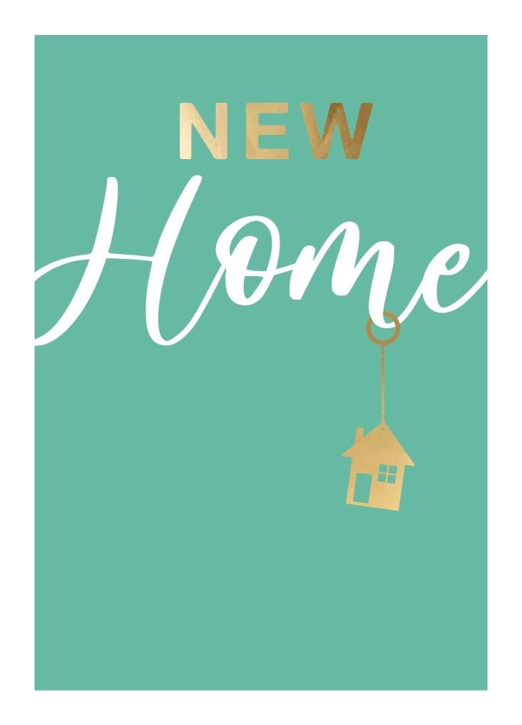 New home greeting card