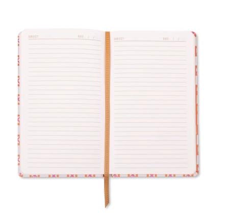 Tulip Journal - Orange Check