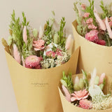 Dried Flowers - Field bouquet - Pink Elegance - Mother’s Day Favourite -