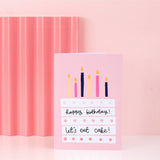 Let’s Eat Cake Greeting Card