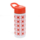 Stainless steel water bottle 500ml - Pink daisy