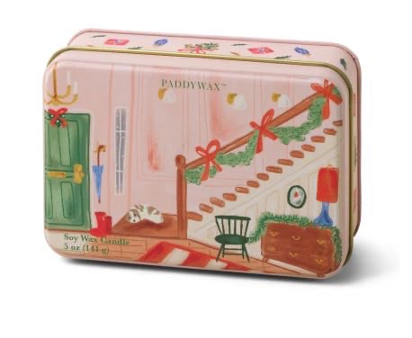 CHRISTMAS TIN STAIRCASE - WASSAIL