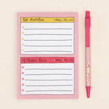 Top Priorities A6 Notepad - Oh Laura