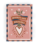 A Dopo Boxed Heart Matches (75pcs)