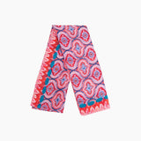 Red Moroccan Tiles Lightweight Scarf