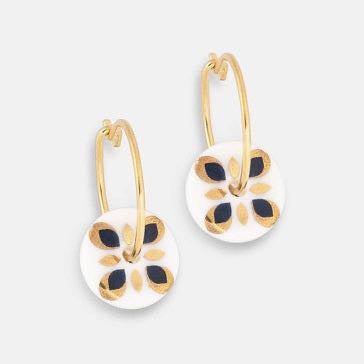 Midnight Mosaic Earring