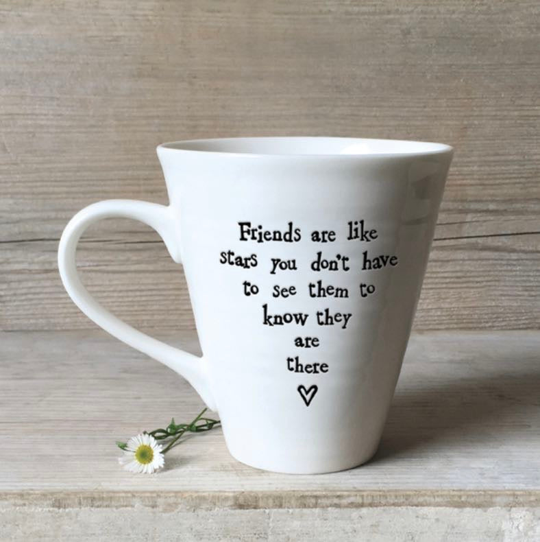‘Friends Are Like Stars Mug - East Of India