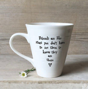 ‘Friends Are Like Stars Mug - East Of India