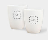 Mr & Mrs Egg Cup Set - East Of India