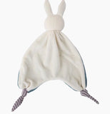 Rabbit Baby Comforter - Blue (Organic Cotton)