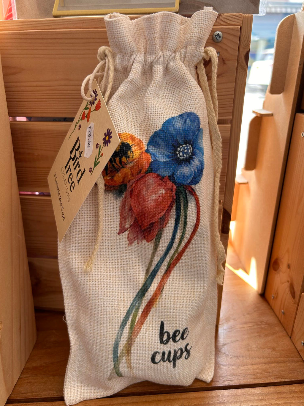 Ceramic Bee Cups & Pollinator Water Station