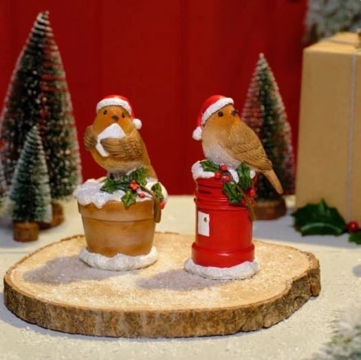 Festive Robin Ornament