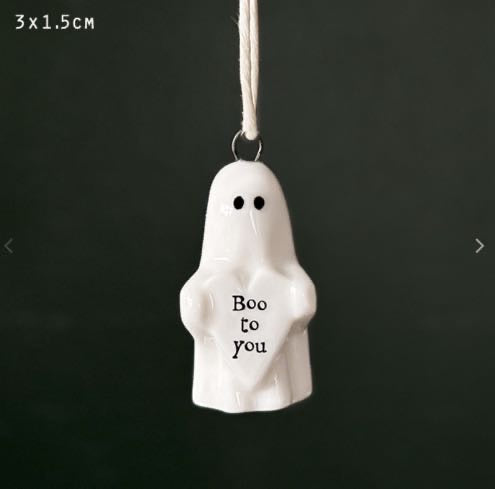 Hanging Tiny Ghost ‘Boo To You’- East Of India