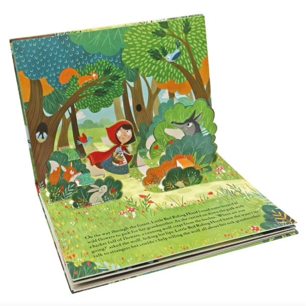 Little Red Riding Hood - Children’s Fairy Tale Pop-Up Book