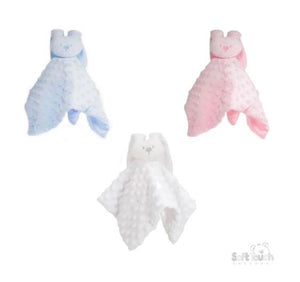 Baby Bunny Comforter - Pink, Blue or White