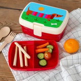 Sausage Dog Lunch Box with Tray