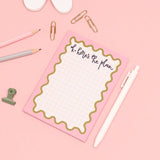 A6 Notepad - Ok, Here’s The Plan - Oh Laura