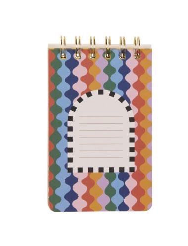 MOON PHASES TWIN WIRE NOTEPAD