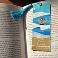 Wild swimming book mark swim, read and repeat 
