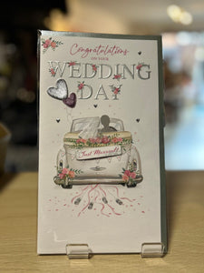 Congratulations On Your Wedding Day Greeting Card