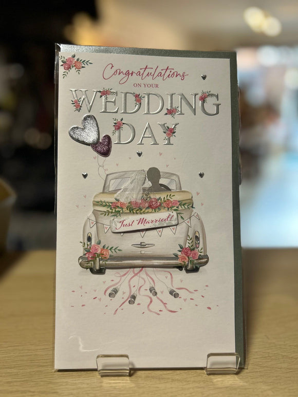 Congratulations On Your Wedding Day Greeting Card