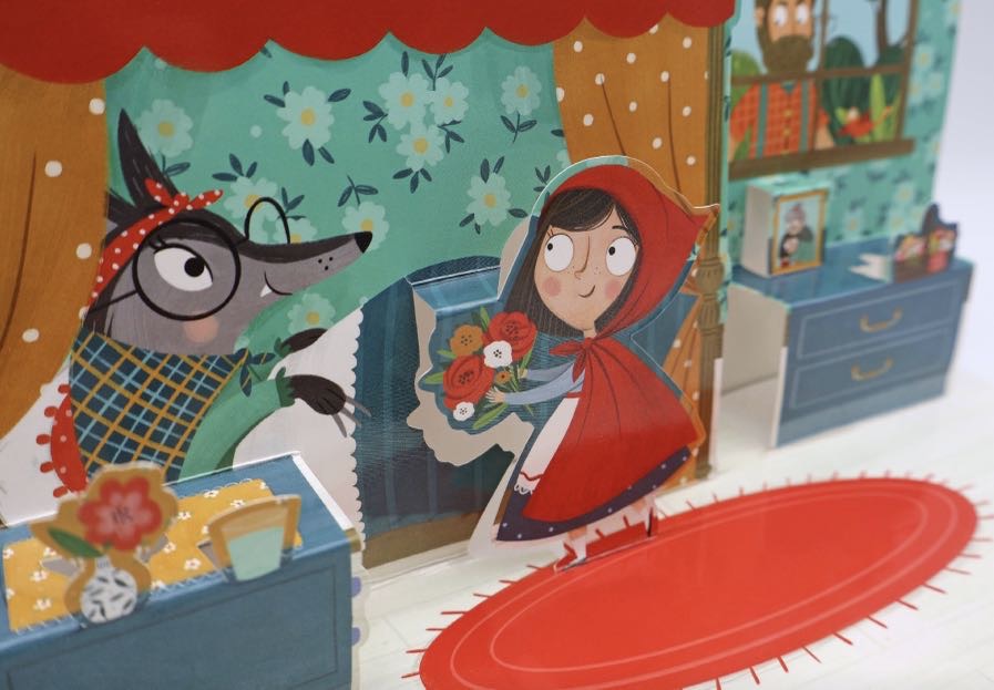 Little Red Riding Hood - Children’s Fairy Tale Pop-Up Book
