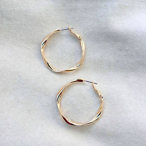 Good twisty hoop earrings from Jack and freda 