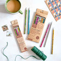 Recycled Newspaper Pencil Set - Set Of 5 Pencils