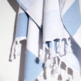 Striped Hammam Turkish Style Beach Towel