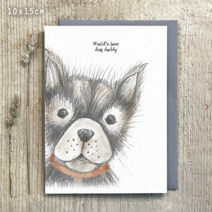 World's Best Dog Daddy Card - East of India