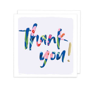 Thank you card