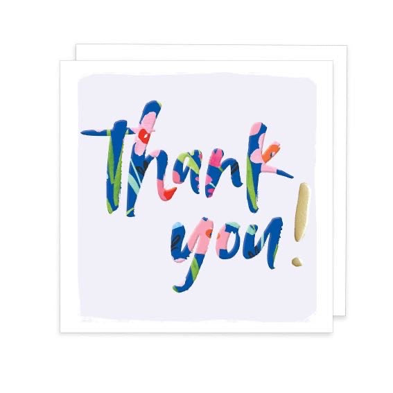 Thank you card